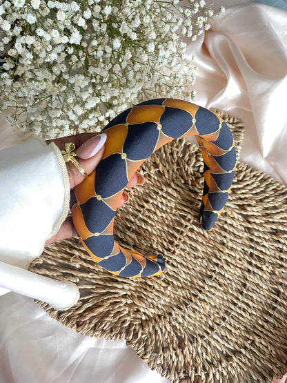 Damask Alice Padded Headband