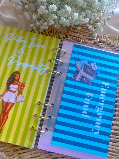 A6 Summer Savings Challenge Binder