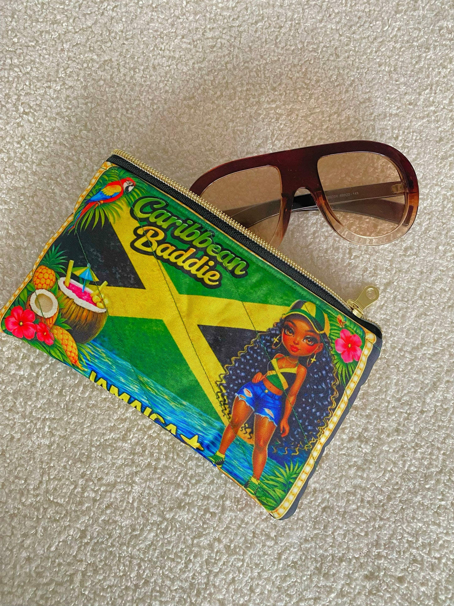 Caribbean/African Zipper Pouches PRE ~ ORDER