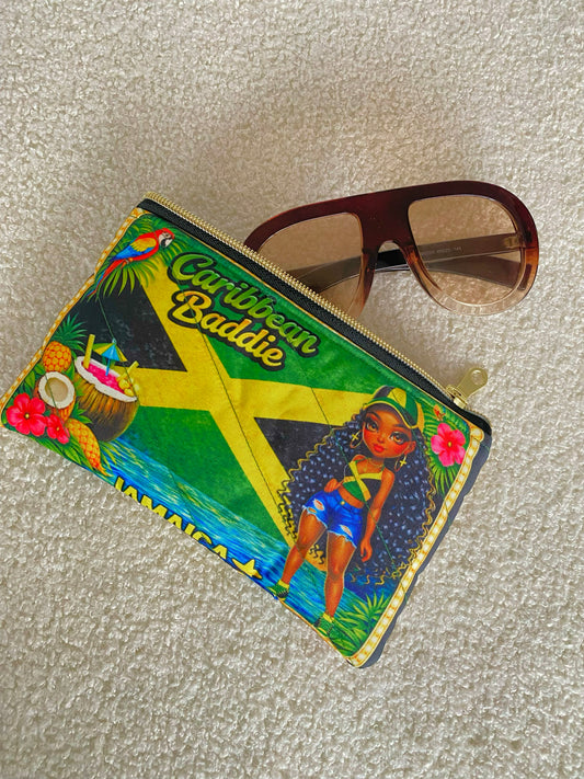 Caribbean/African Zipper Pouches PRE ~ ORDER