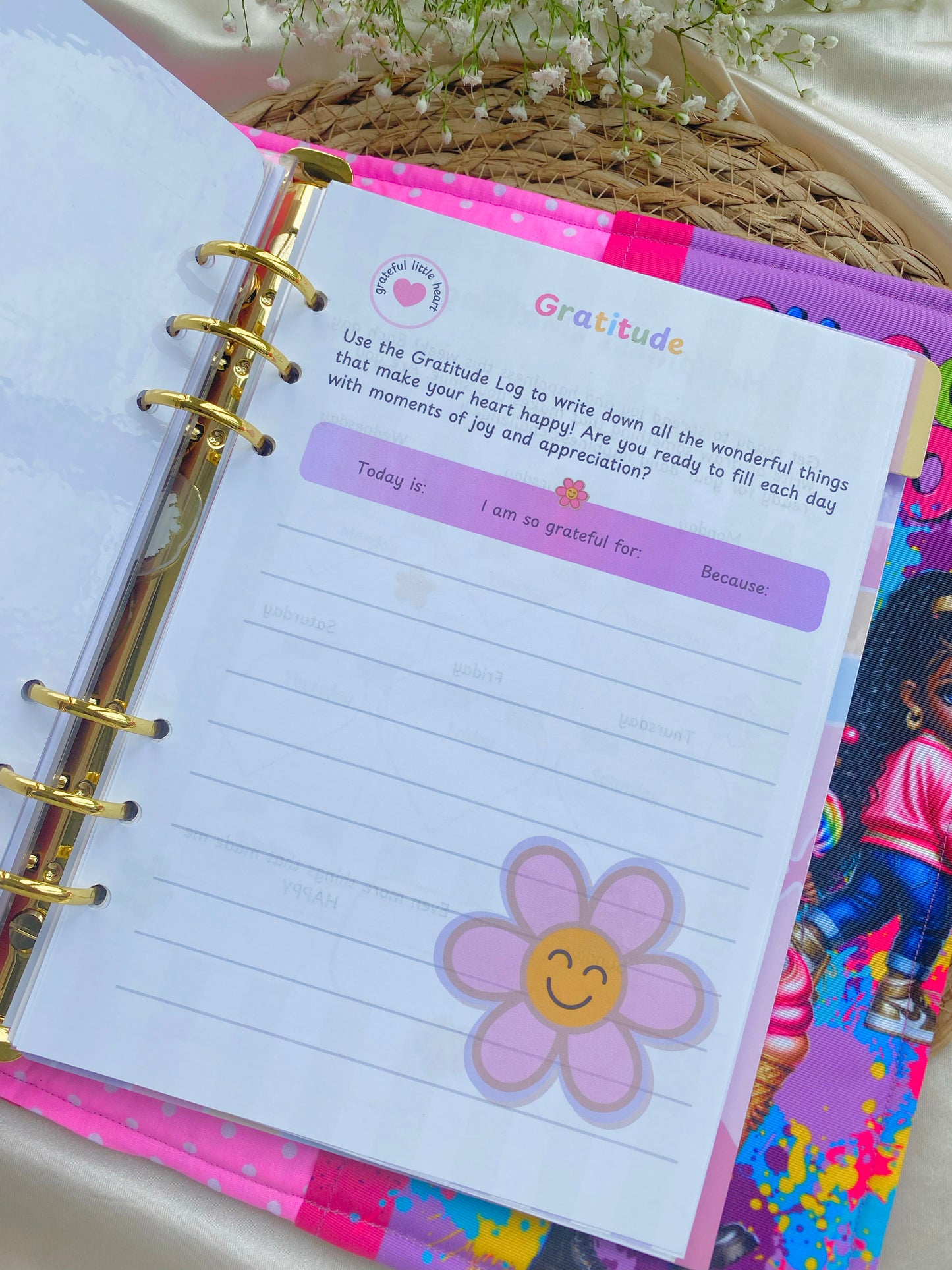 Oh So Cocoa A5 Desk Agenda Happiness Journal