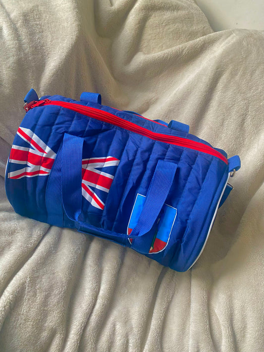 PRE-ORDER Caribbean/African quilted Duffle Bags