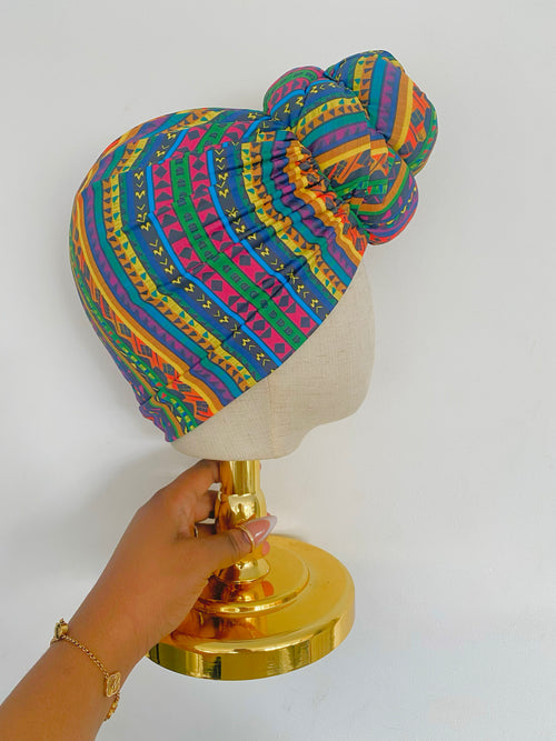 XL Knot Multi-colour Ankara