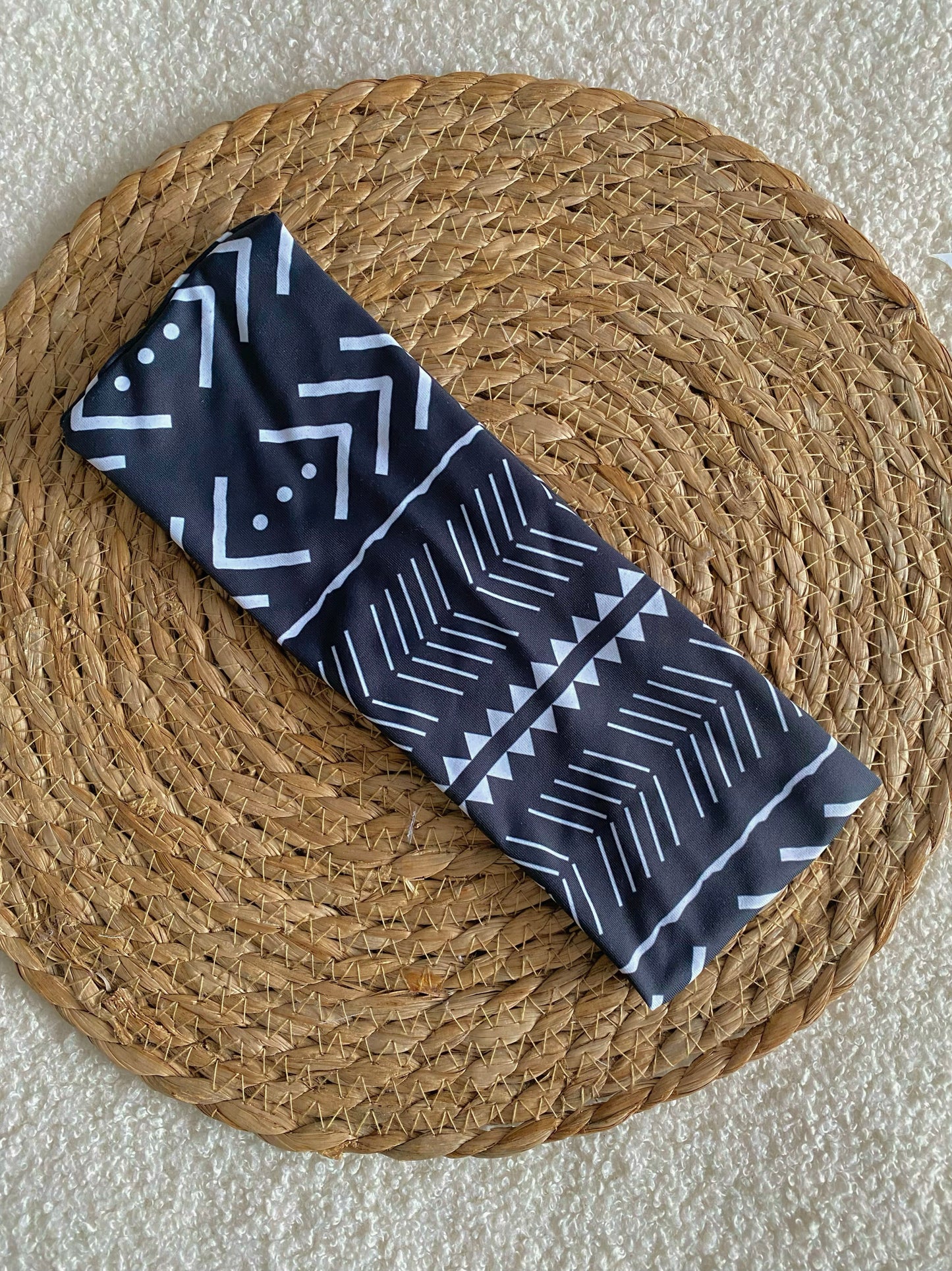 African Print Elastic Headbands