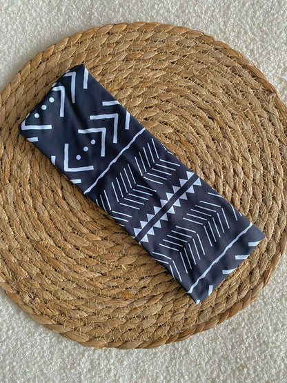 African Print Elastic Headbands