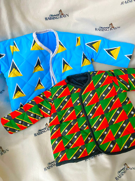 Caribbean/African Baby Quilted Jacket PRE ~ ORDER