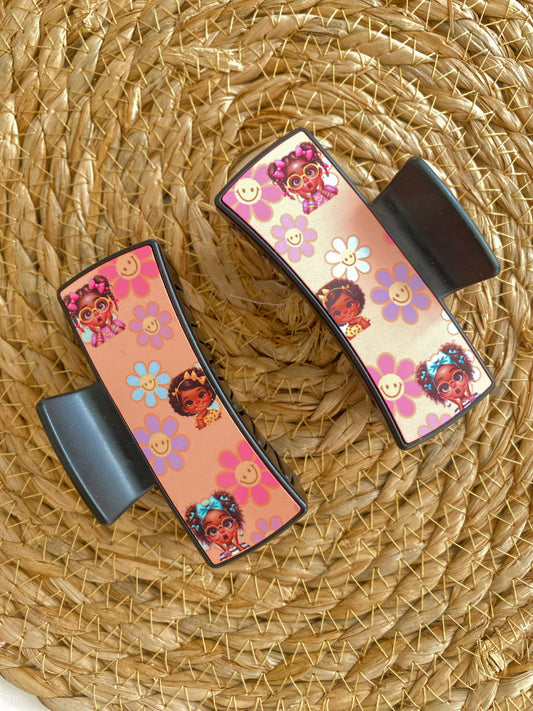 Mini Girls Claw clips/ Butterfly hair clips