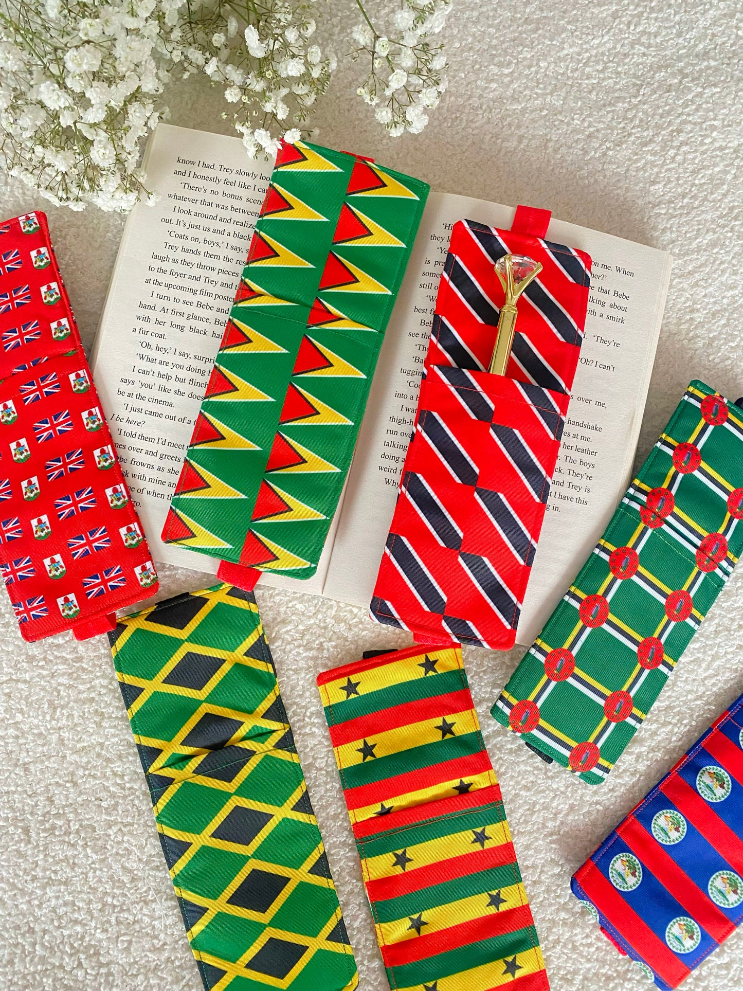 Caribbean/ African Pen Holder Bookmarks
