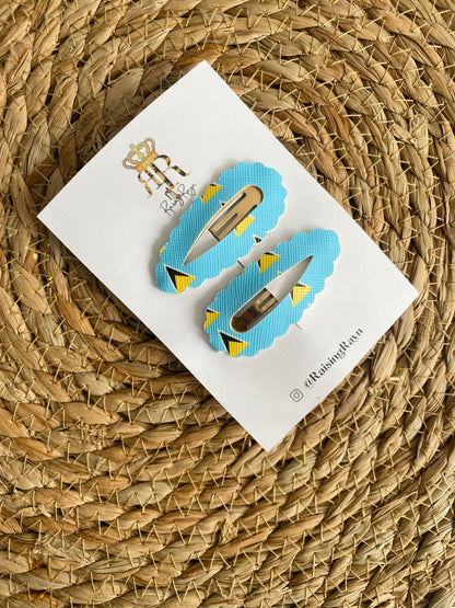 African/ Caribbean Snap Clips