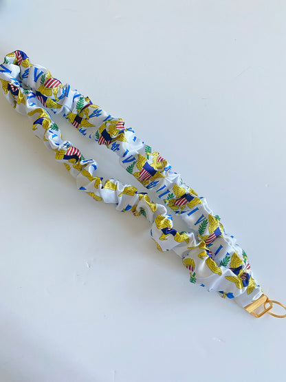 African/ Caribbean Scrunchie Long Keyring (Lanyard)