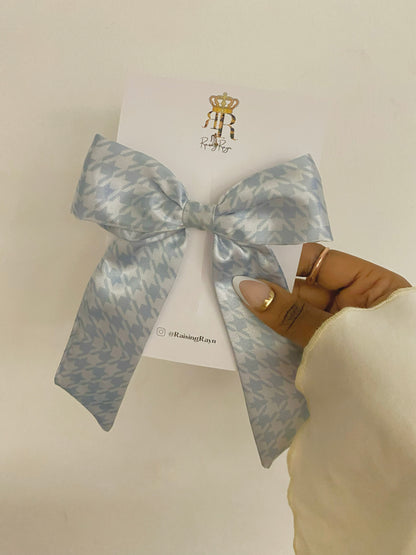 Tweed/Plaid LongTail Bows