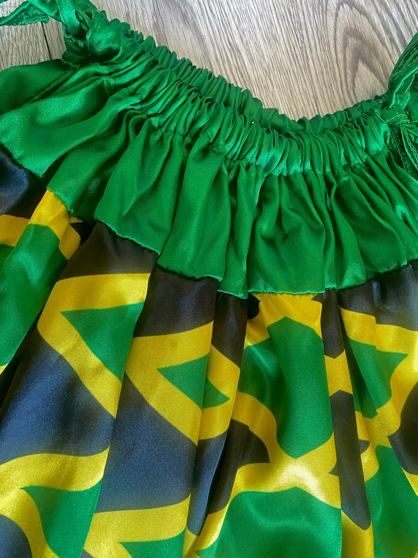 PRE-ORDER Flag Maxi Drawstring Skirt