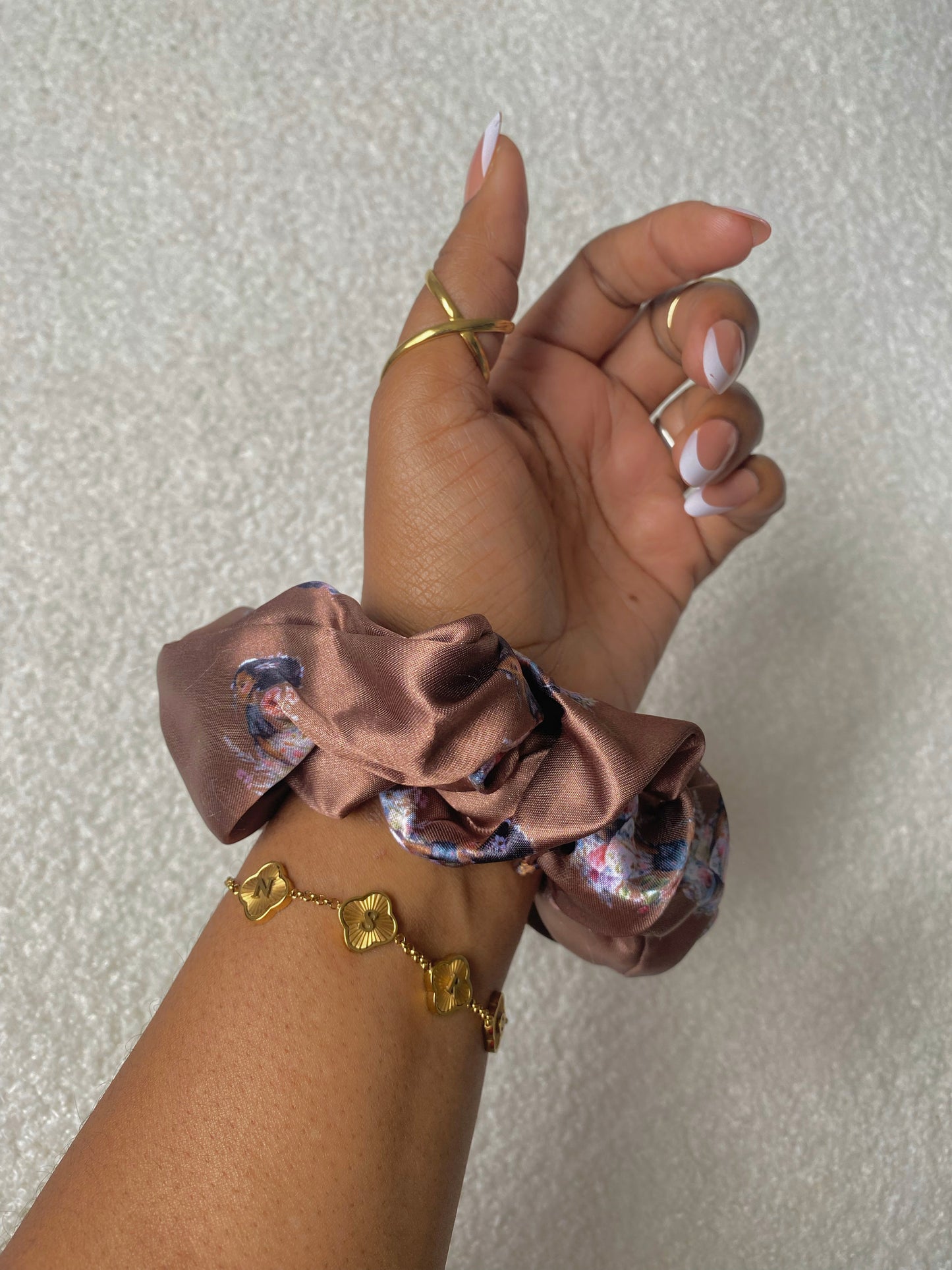 Lit & Crafty Satin Scrunchies
