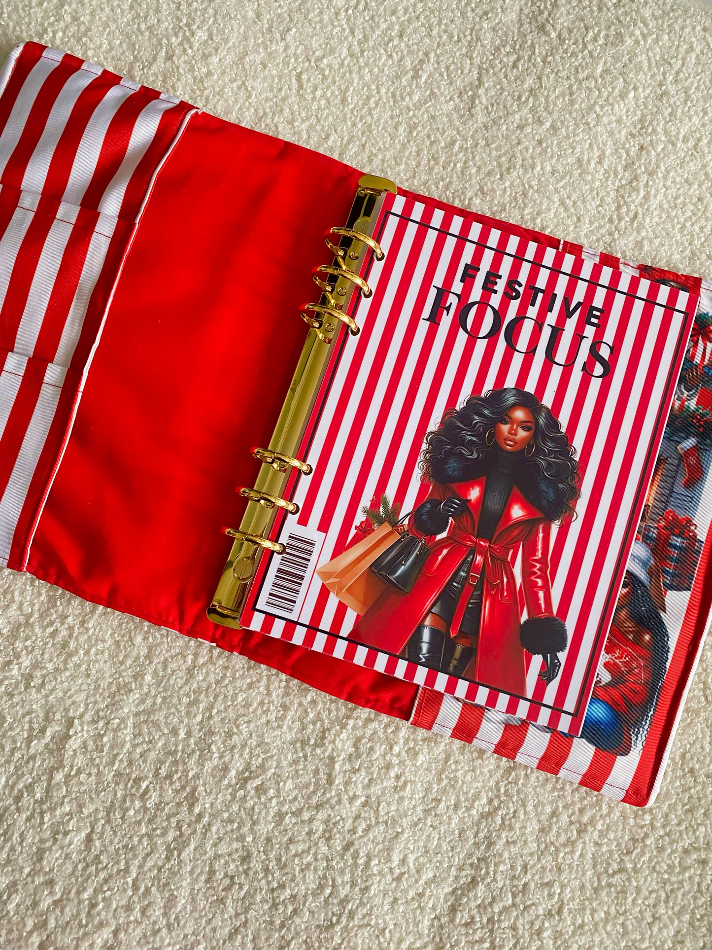 Christmas A5 Desk Agenda