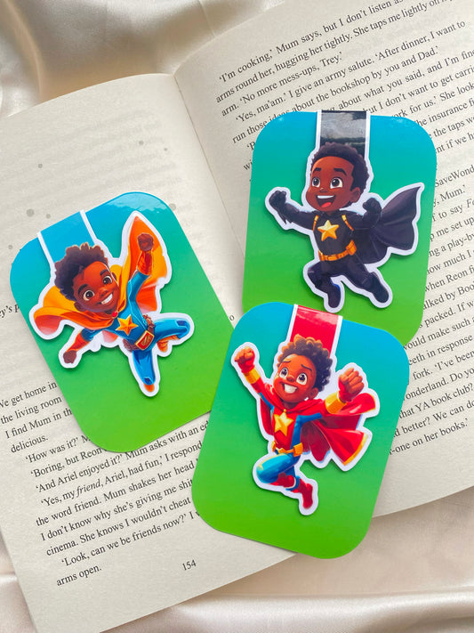 Hero Magnetic Bookmarks