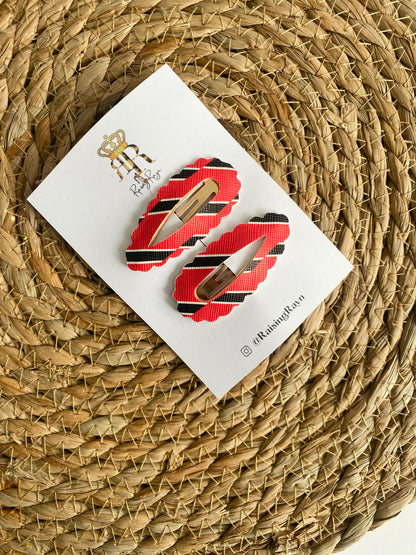 African/ Caribbean Snap Clips