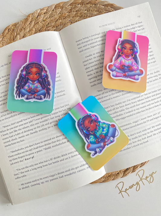 Girls Girls Magnetic Bookmarks