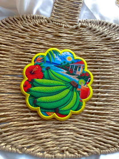 Scallop Embroidered Coasters