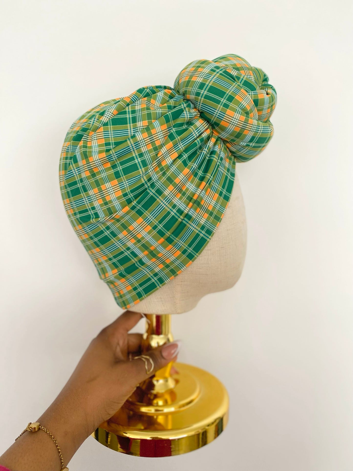 XL Knot Madras Headwraps