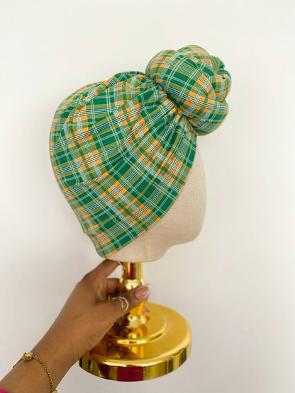 XL Knot Madras Headwraps