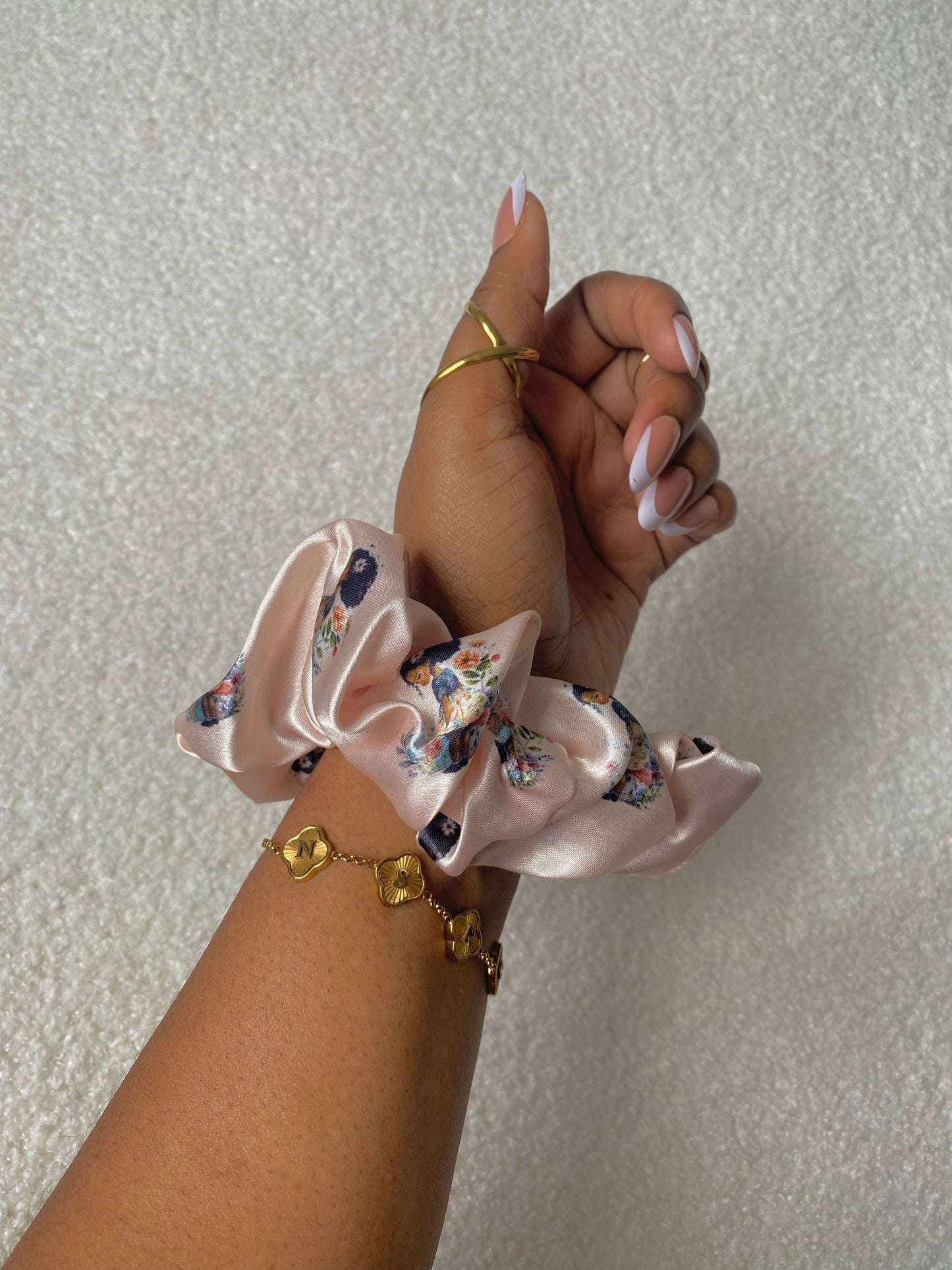 Lit & Crafty Satin Scrunchies