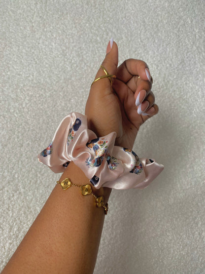 Lit & Crafty Satin Scrunchies