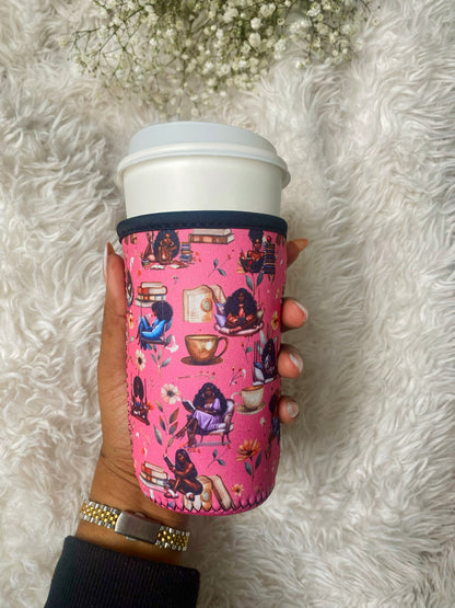 Neoprene Monogram Cup Sleeves