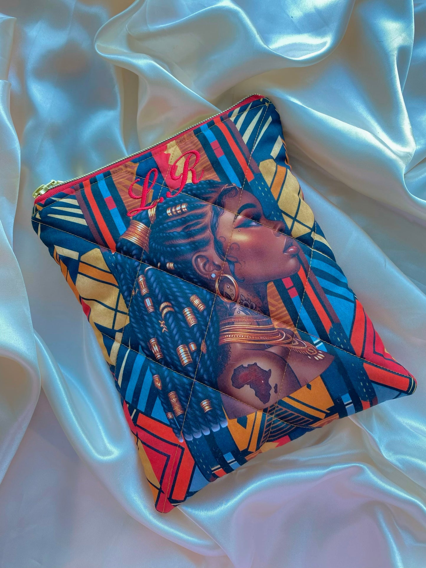 Personalised Ankara Kindle Sleeve