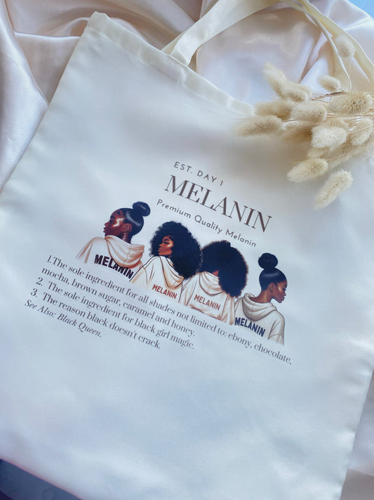 Melanin Tote Bag