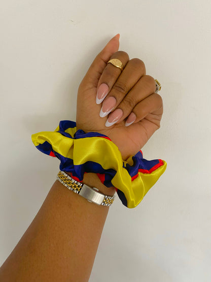African & Caribbean Regular Satin Scrunchie