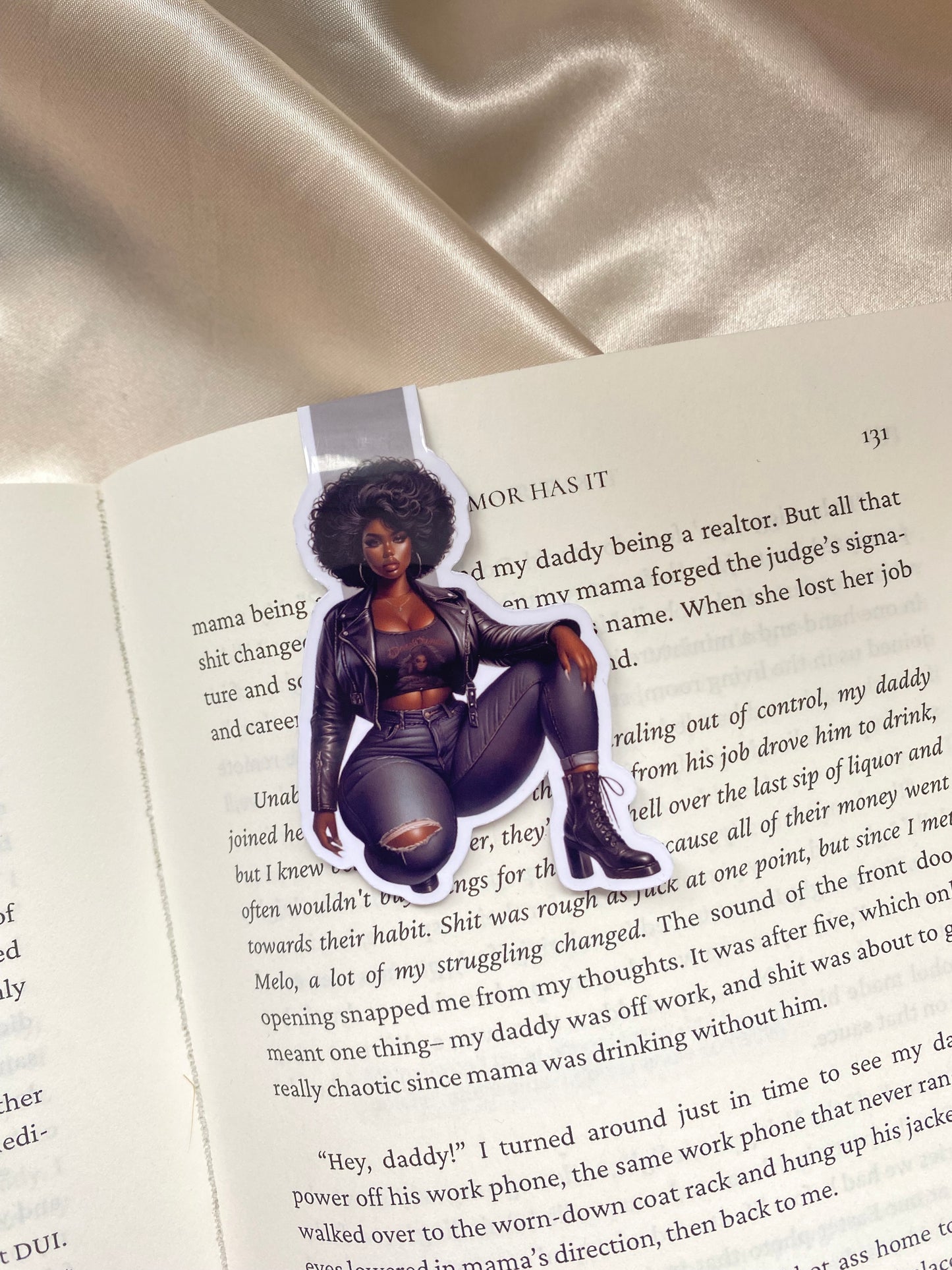 Baddies Magnetic Bookmarks