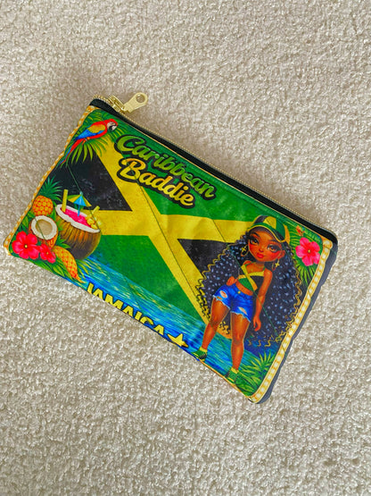 Caribbean/African Zipper Pouches PRE ~ ORDER