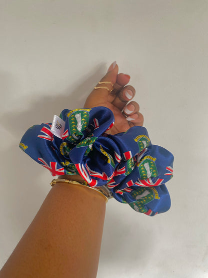 PLAIN African & Caribbean Satin  XL Scrunchies