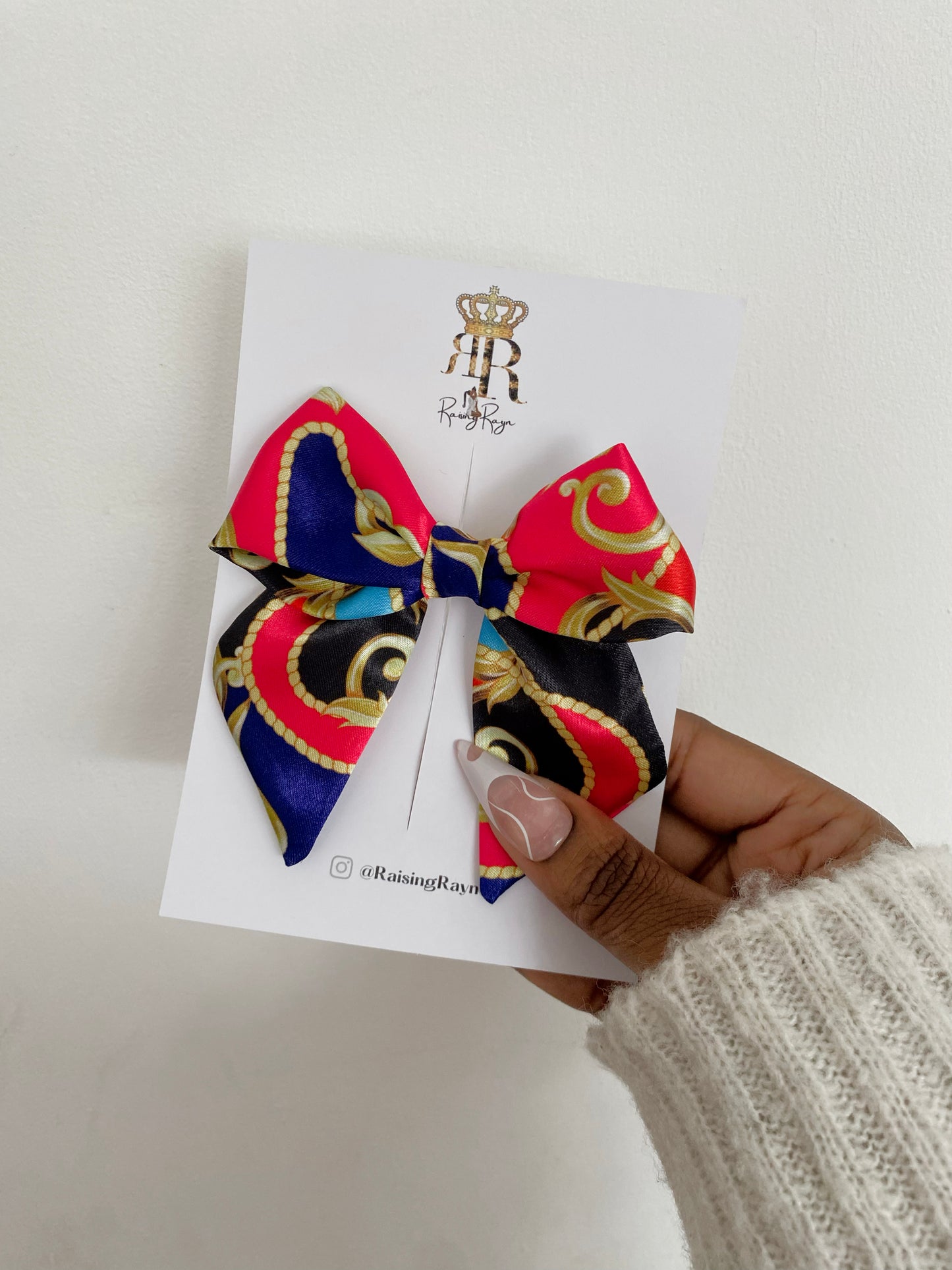 Winnie Satin Mini Bow Hair Clips