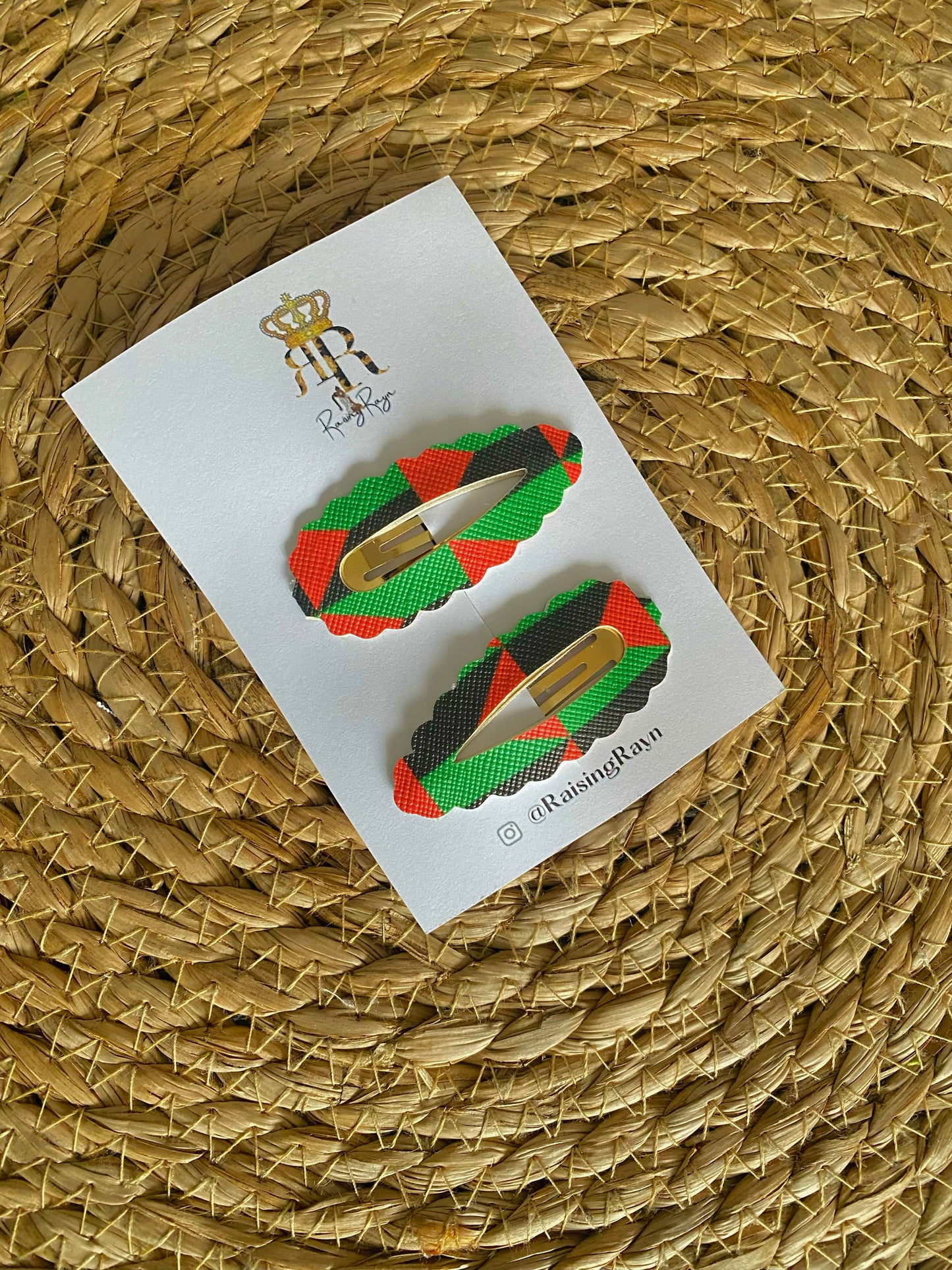 African/ Caribbean Snap Clips