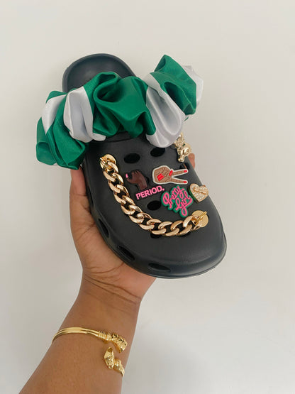 STOCKED*African & Caribbean Crocs Strap Covers (PAIR)