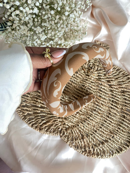 Damask Alice Padded Headband
