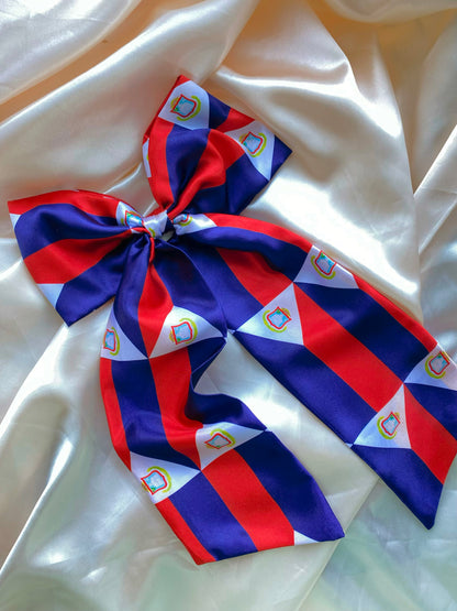 African & Caribbean Satin Hair Bows
