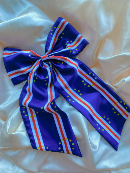 African & Caribbean XL Satin Hair Bows