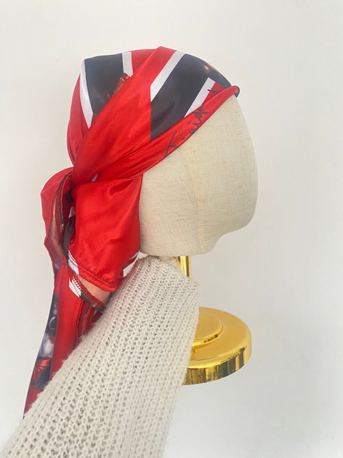 Oops Trinidad & Tobago Satin Scarf