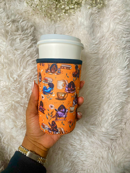 Neoprene Monogram Cup Sleeves