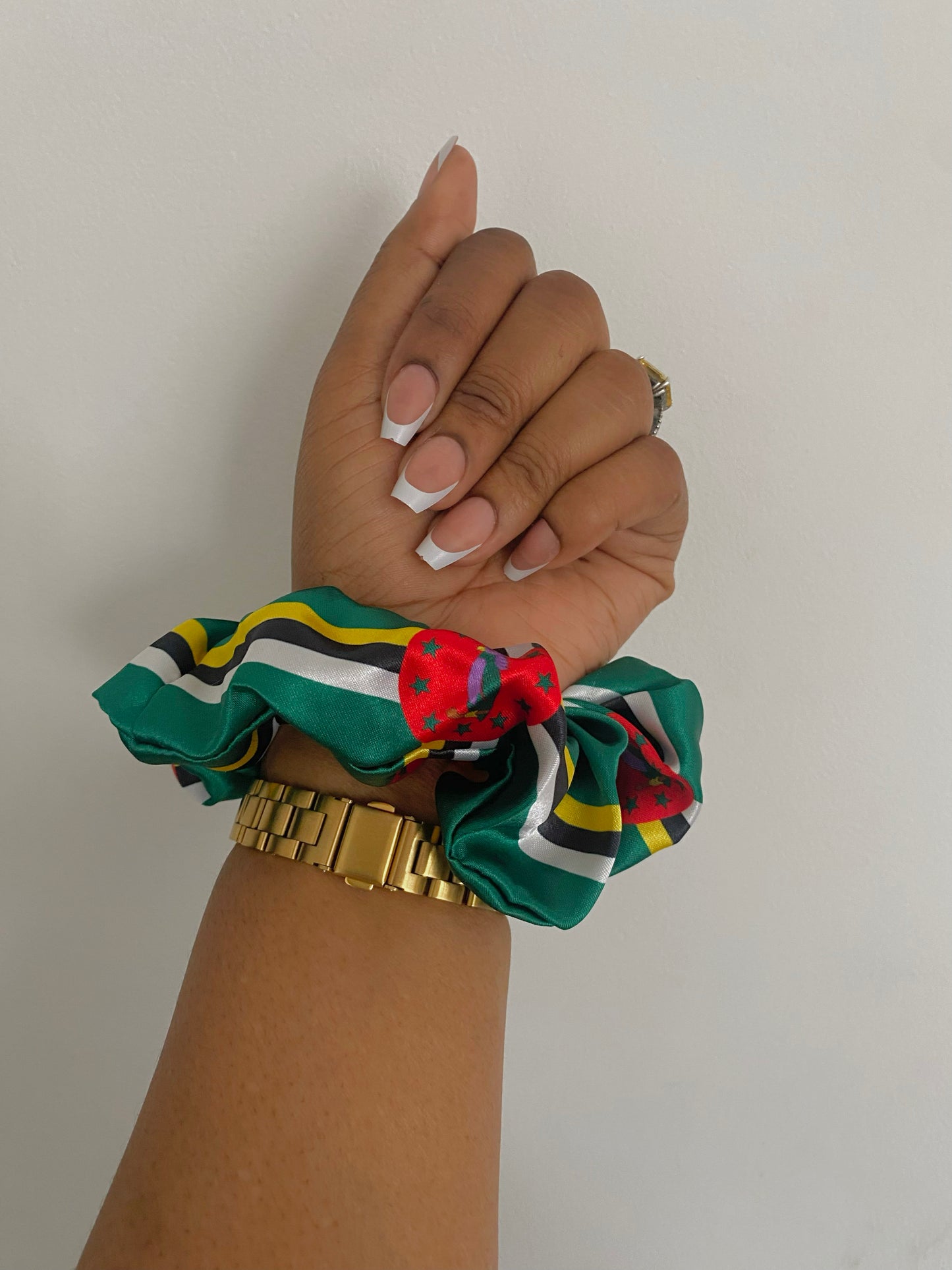 African & Caribbean Regular Satin Scrunchie