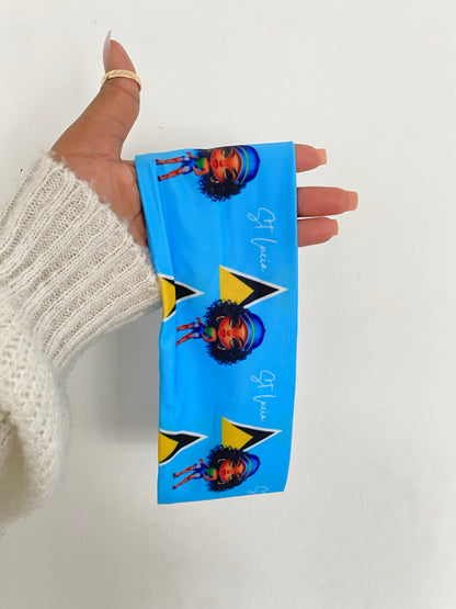 Africian/Caribbean Elastic Headband