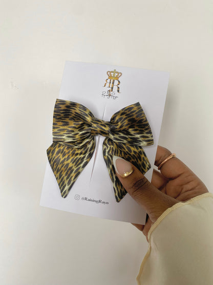 Autumn Damask Mini Bows
