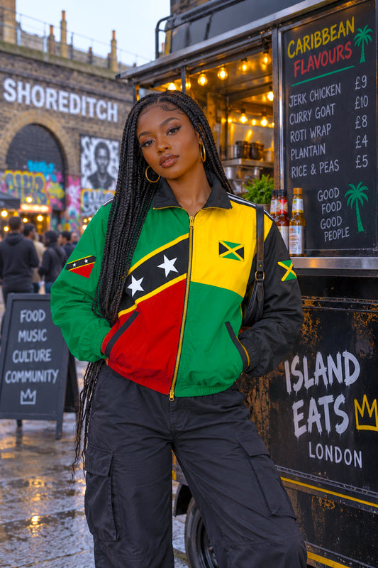 (PRE-ORDER) Caribbean/African Dual - Heritage WOMEN’s Jacket