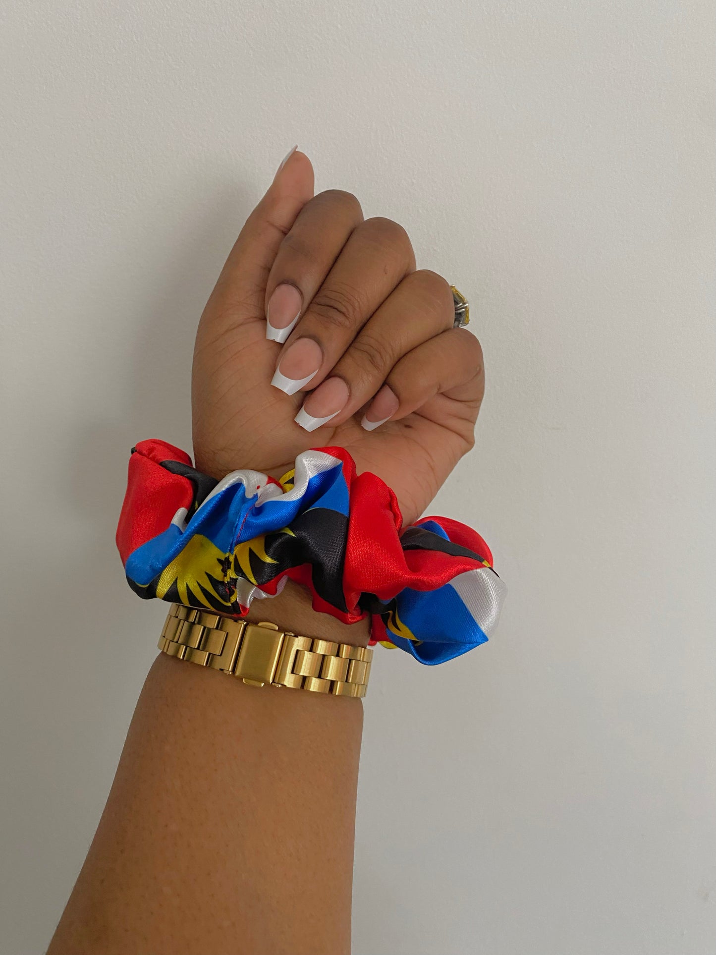 African & Caribbean Regular Satin Scrunchie