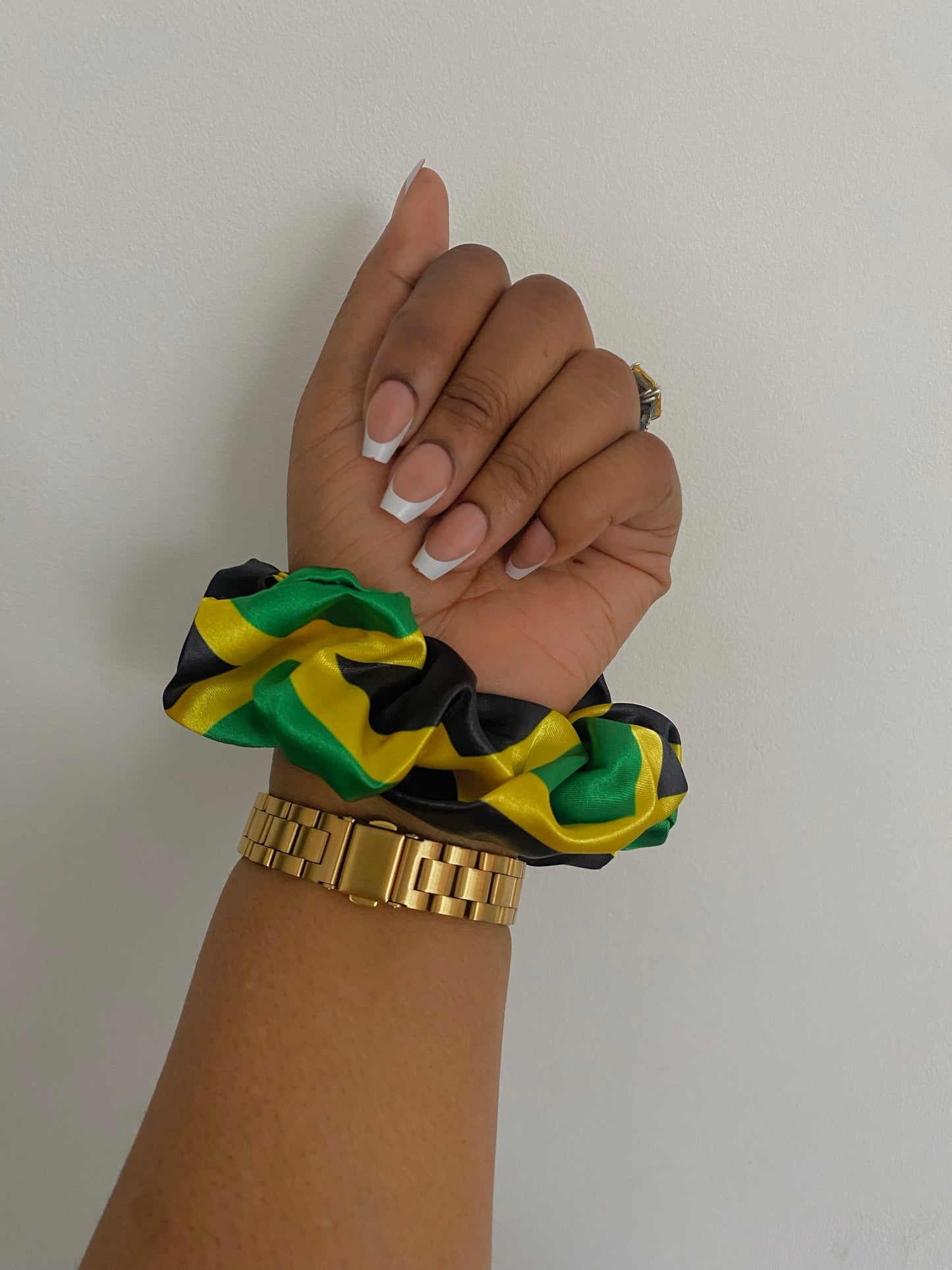 African & Caribbean Regular Satin Scrunchie