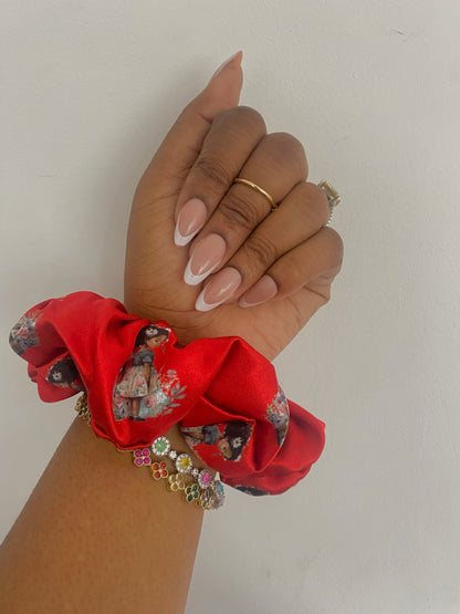 Lit & Crafty Satin Scrunchies