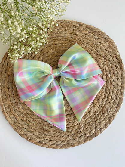 Madras XL Satin Bows
