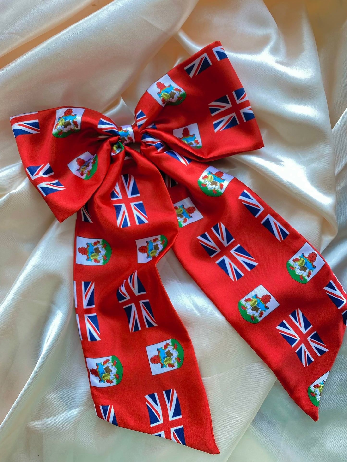 African & Caribbean Satin Hair Bows